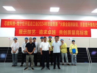 展示技艺，钻营卓越——w66集团科技进行光伏组件质量检验技术较量